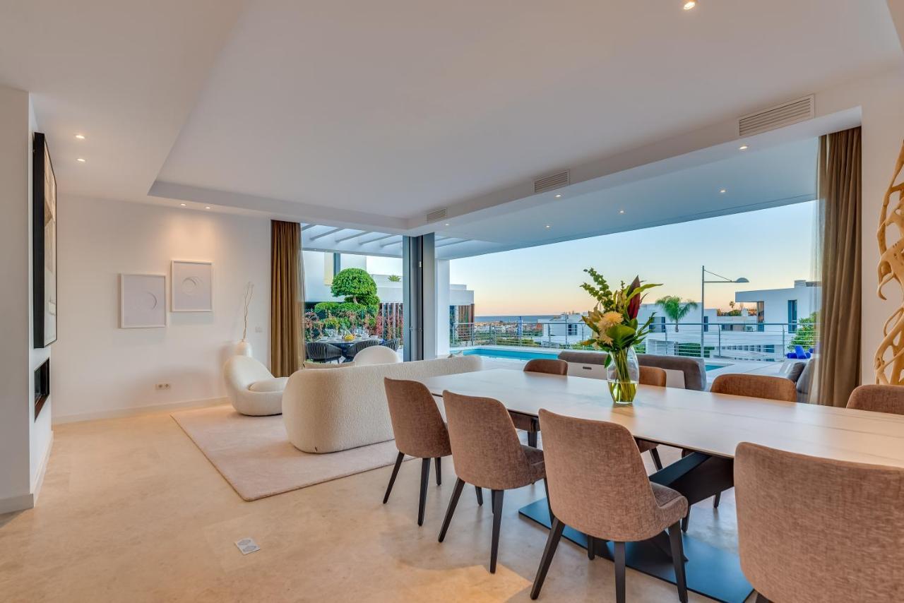 Vacation Marbella I Villa Schumacher, New Built, Sea View, Luxury, Private Pool Estepona Luaran gambar