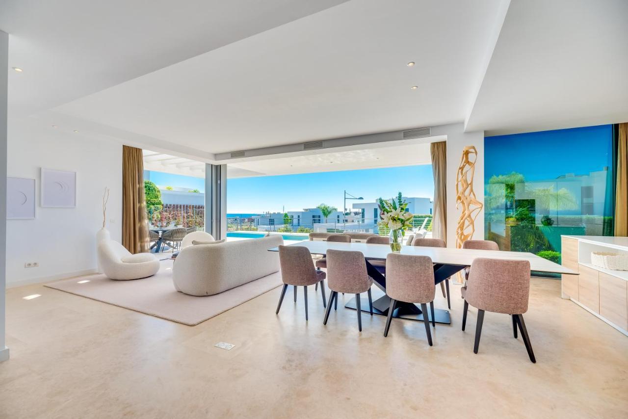 Vacation Marbella I Villa Schumacher, New Built, Sea View, Luxury, Private Pool Estepona Luaran gambar