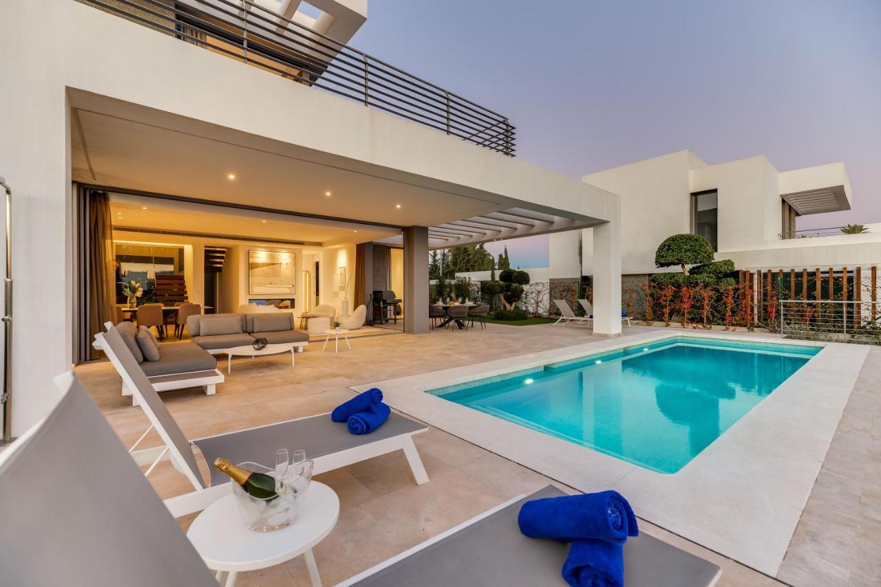 Vacation Marbella I Villa Schumacher, New Built, Sea View, Luxury, Private Pool Estepona Luaran gambar